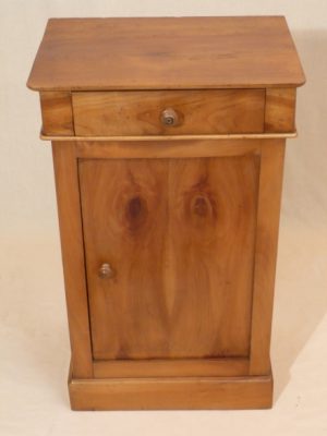 ANTIQUE - 19TH CENTURY FRENCH BEDSIDE CABINET