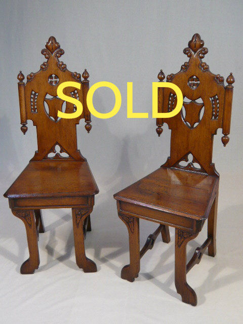 Heraldic Hall Chairs